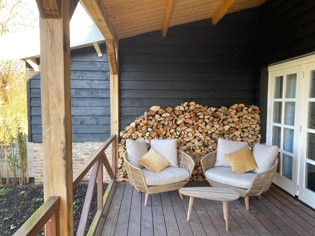 De Porrel Polsbroek Unit Met Prive Jacuzzi, Spa En Sauna Exterior photo